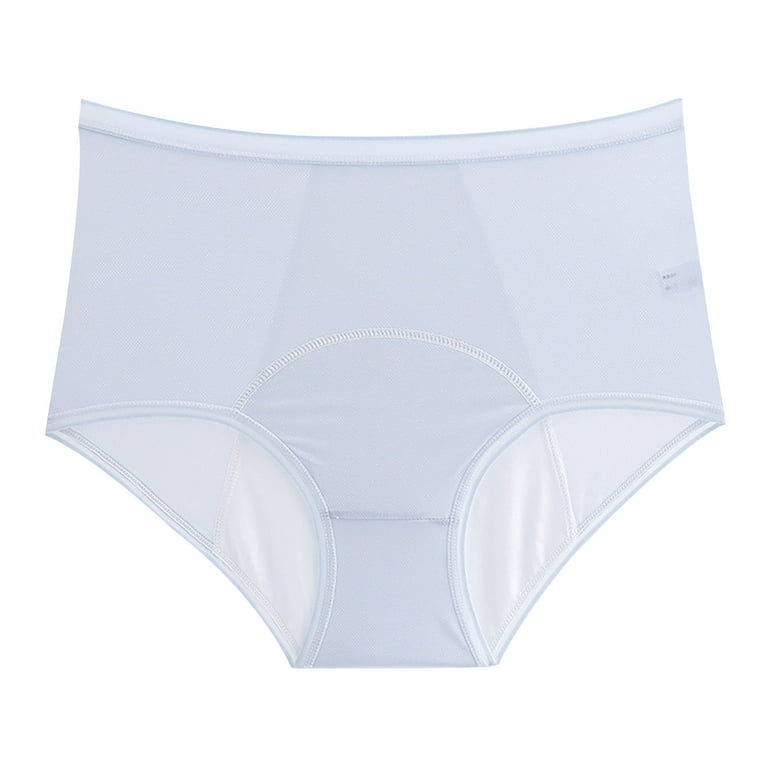Lopecy-Sta Women's Solid Underwear Cotton Stretch Sexy Panties Lingerie  Women Briefs Deals Clearance Womens Underwear Period Underwear for Women  White