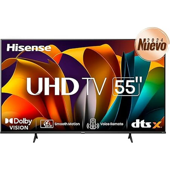 Smart TV Hisense LED 55' 55A6N 4K UHD Google TV Game Mode Plus