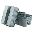 thumbnail image 5 of 4 Packs Cleaning Storage Caddy with Handle, Grey, Cleaning Supplies Organizer Caddy, 5 of 7