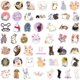 thumbnail image 4 of 100 Uds. Pegatinas de decoración Kawaii diarias de conejo bonito JAMW Sencillez, 4 of 5