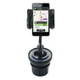 thumbnail image 1 of Unique Auto Cupholder and Suction Windshield Dual Purpose Mounting System for Samsung 19100 - Flexible Holder System Includes Two Mount Options, 1 of 4