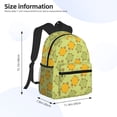 thumbnail image 4 of Daiia Cute Turtle School Backpack for Men Women, Unisex Large Waterproof Bookbag Schoolbag Casual Daypack for High School/College/Teens/Travel/Work Black, 4 of 8