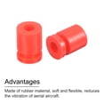 thumbnail image 4 of Unique Bargains 24Pack RC Anti Vibration Rubber Balls for F4 F7 Flight Controller M3x8mm Red, 4 of 6