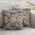 thumbnail image 3 of Nawypu Pillow Cases Linen Pillow Shams Retro Persian Flower Textured Pillow Cases Pillowcases Rectangle Cushion Covers Flax Soft Linen Pillow Covers for Couch Sofa, 3 of 5