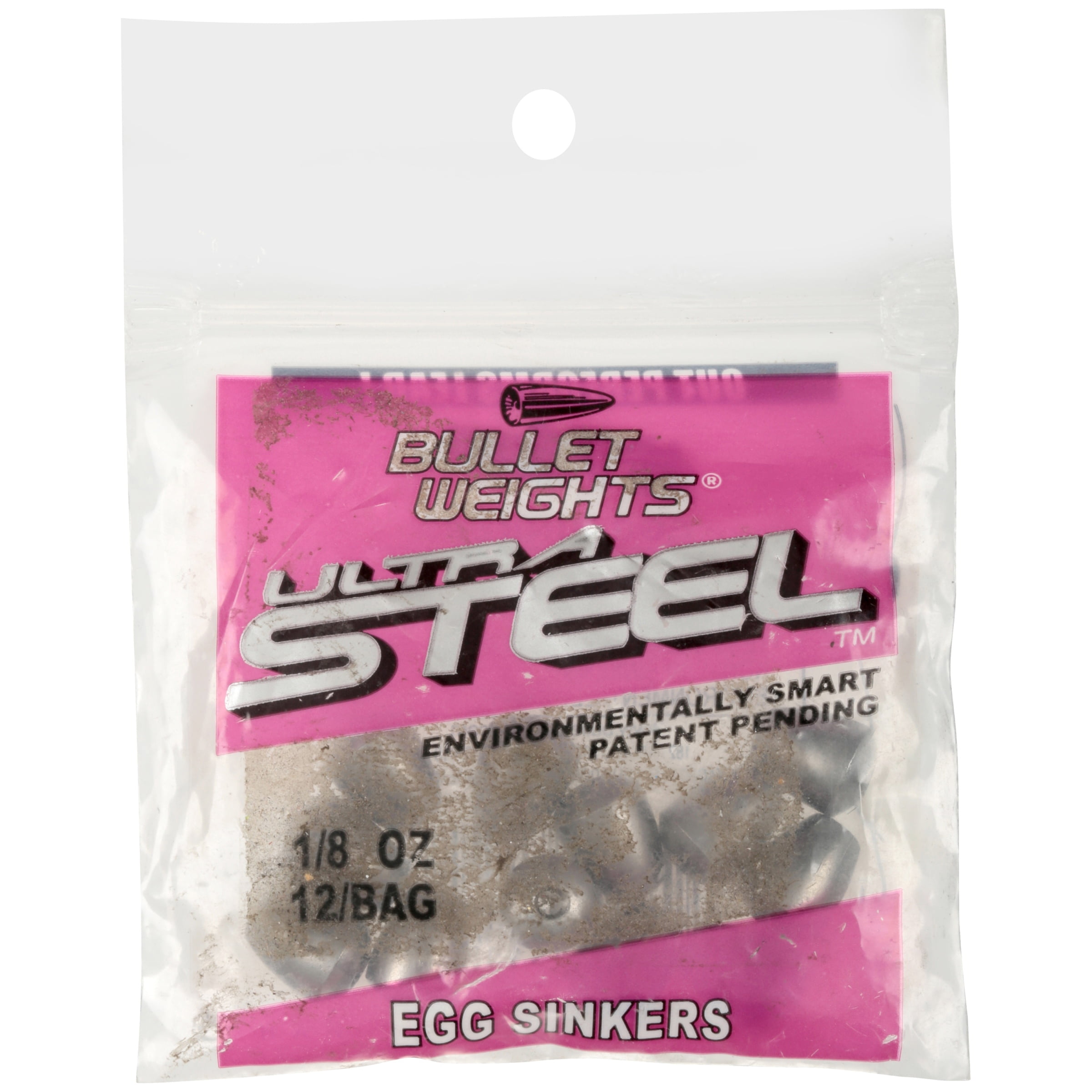 Bullet Weights® USEG10-24 Ultra Steel™Egg Sinker Size 1/8 oz Fishing Weight