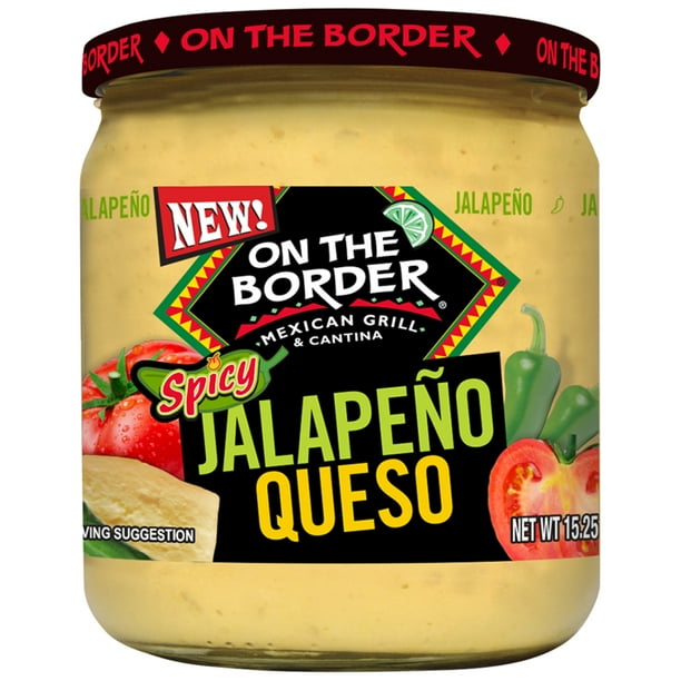 On the Border Spicy Jalapeño Queso 15.25 oz. Jar