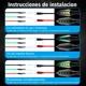 thumbnail image 5 of 4pcs Direccionales Led Para Moto Secuencial Indicador Luces, 5 of 7