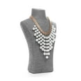 thumbnail image 6 of Necklace Chain Jewelry Bust Display Holder Stand, Necklaces Display necklace mannequin, Necklace Bust, Rope Jewelry Bust Stand, 6 of 9
