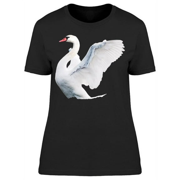 White Swan Landing T-Shirt Women -Image by Shutterstock, Female x-Large