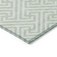 thumbnail image 4 of Addison Rugs Chantille Indoor/Outdoor Transitional Geometric Mint Washable Round Rug, 8' x 8', 4 of 6