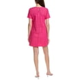 thumbnail image 2 of CeCe womens  Circle Eyelet Shift Dress, xs, Pink, 2 of 3