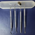 thumbnail image 3 of 4-Piece Stainless Steel Dental Tools Set with Storage Case, Robust Plaque & Tartar Remover Kit, Sturdy Resilient Teeth Cleaning Tools for Home Oral Hygiene, 3 of 8