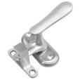 thumbnail image 1 of 1Pc Stainless Steel Hasp Sliding Door Bolt Buckle Plug Safety Lock for Door Window Cabinet (Silver), 1 of 3