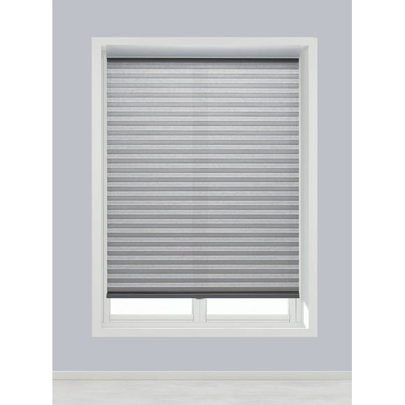 Linen Avenue Cordless Cellular Light Filtering Shade, 35 W x 84 H, Platinum
