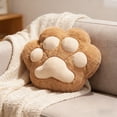 thumbnail image 2 of Cat Paw Pillows, Throw Pillows for Couch & Bedding, Soft Plush Paw Shaped Sofa Cushion for Home Office, Comfortable, Breathable, Lightweight, 16 inch Decorative Throw Pillows, 2 of 7