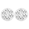 thumbnail image 1 of EeaseCA 2 Pcs Plateaux de Peinture en Acier Inoxydable Pratiques, 1 of 8