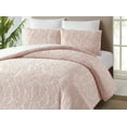 thumbnail image 1 of BHG Botanique 3pc comforter  blush King, 1 of 7