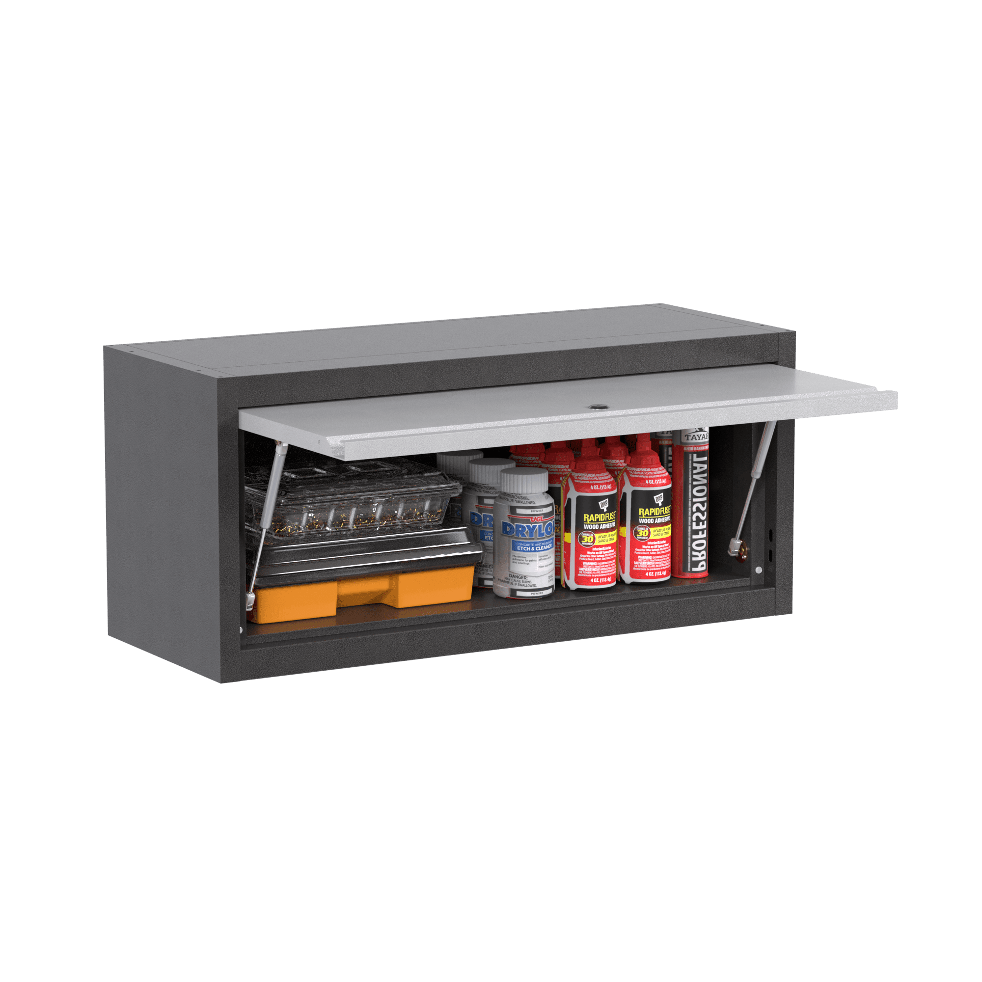 SUXXAN Metal Wall WallMounted Locker, Storage FlipUp