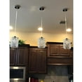 thumbnail image 5 of Anqidi 3 Pack Modern Crystal Chandelier Clear LED Adjustable Pendant Lamp Ceiling Light for Kitchen Dining Room 6.3" x 54.5" E12, 5 of 10