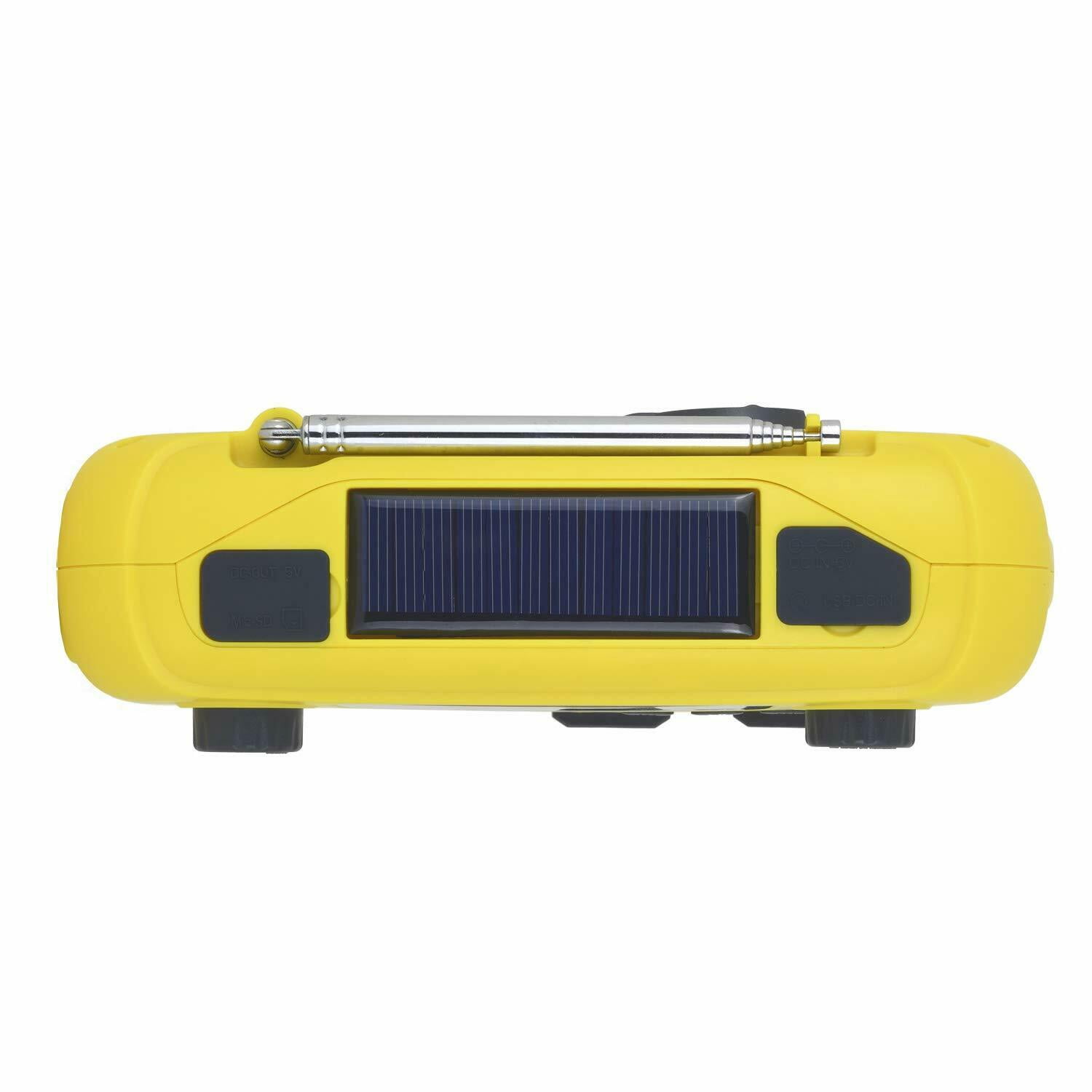 Kaito KA580 Emergency Radio with Solar Dynamo Crank AM FM NOAA Weather Receiver - Yellow