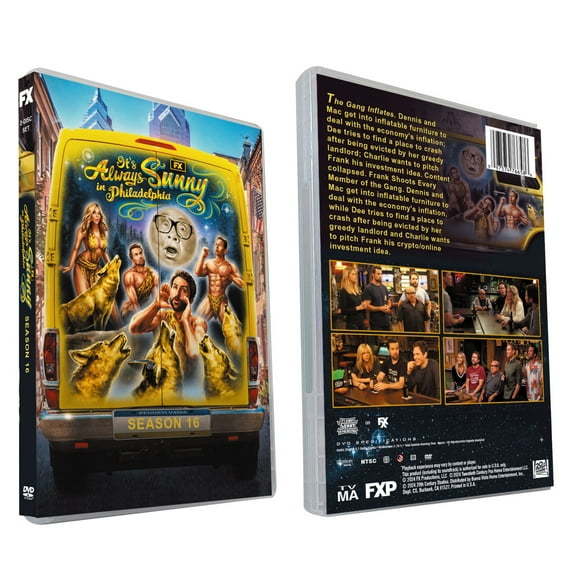 It's Always Sunny in Philadelphia Season 16 DVD 2-Disc Sealed Box Set New