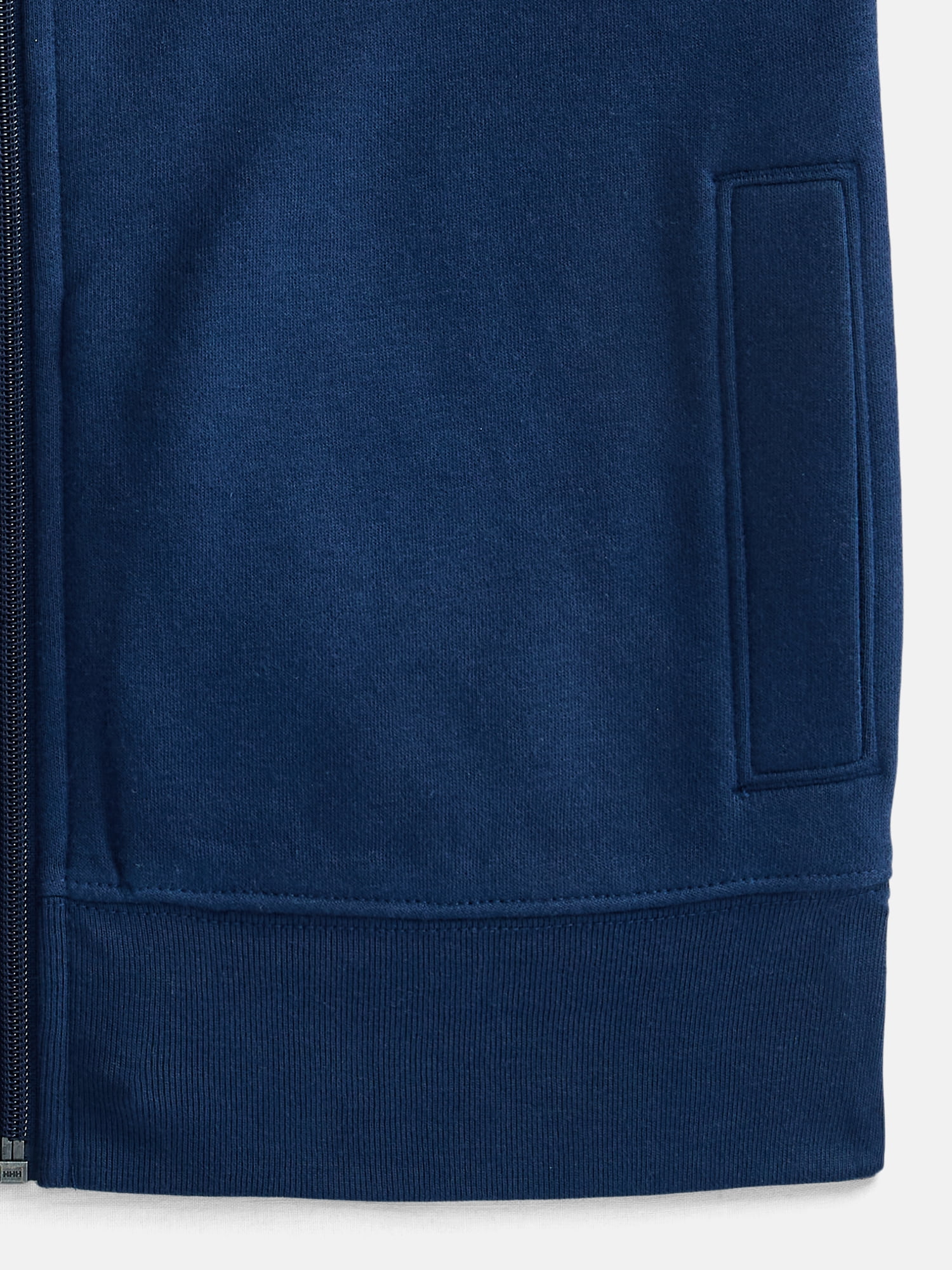 Wonder Nation Boys School Uniform Fleece Zip Up Jacket, Sizes 4-18