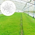 thumbnail image 4 of Raindrops 100Pcs Stainless Steel Greenhouse Glass Pane Fixing Clips Greenhouse W Wire Clips, 4 of 8