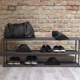 thumbnail image 4 of 10 pcs Non-Woven Color Shoe Bag with Drawstring Beam Mouth Design for travel/carrying, 4 of 5