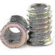 thumbnail image 1 of 20 Piece Pack M8 Zinc Alloy Threaded Hex Nut, Zinc Alloy Insert Nuts Assortment-df, 1 of 1