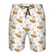 thumbnail image 3 of Balery Rabbit And Carrot Traje de Baño Estilo Hawaiano para Hombre, Shorts de Secado Rápido con Bolsillos-3X-Large, 3 of 6