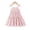 Pink, variant on 4T Baby Girls Dress 5T Girls Sleeveless Dress Butterfly Print Toddler Girls Summer Floral Dress Suspender Dress Purple