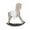 Gray, variant on Rocking Horse Statue Horse Figurine Decoration Resin Material Vintage Design for Living Room Desktop