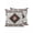 Gray, variant on Outdoor Pillows Waterproof, Orange Beige Boho Bedding Throw Pillows with Insert for Couch Sofa Bed, Vintage Ethnic Tribal Southwestern 18x18 Inch Pillowcases Decorative Camping Patio Pillow Set of 1