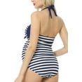 thumbnail image 4 of Glow & Grow Maternity Women's UPF 50+ One Piece Halter Swimsuit, 4 of 4