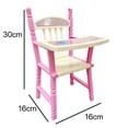 thumbnail image 3 of kjfeif Detachable High Chair and Crib Set with Mattress Quilt and Pilloww,Suit for Boys & Girls Ages 3-12 Years Old Christmas Halloween Party Birthday Gift, 3 of 6