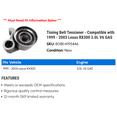 thumbnail image 2 of Timing Belt Tensioner - Compatible with 1999 - 2003 RX300 3.0L V6 GAS 2000 2001 2002, 2 of 2