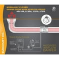 thumbnail image 4 of Suncourt ZC206 ZoneMaster 6 Inch Adjustable Angle Normally Closed Airflow Damper, 4 of 7