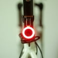 thumbnail image 4 of Decodeary Bike Tail Light LED USB Plastic Lights Night Riding Waterproof Seatpost Road Rear Lamp Accessories Tool Taillights Round 1Set, 4 of 6