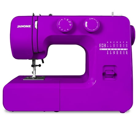 Janome Purple Majesty Easy-to-Use Mechanical Sewing Machine