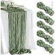 thumbnail image 1 of PolkaHome 1 piece Cheesecloth Table Runner - Cotton Cheesecloth Tablecloth -, 1 of 5