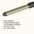 thumbnail image 3 of InfinitiPRO by Conair 1" Digital Tourmaline Ceramic Curling Wand, 3 of 10