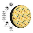 thumbnail image 4 of Haiem Spare Tire Cover , Wheel Cover with Cartoon Duck printed, Camper Spare Tire Cover Fit for Jeep Wrangler Rv SUV Truck Travel Trailer-16 inch, 4 of 6