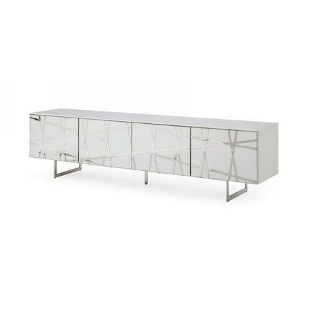 Modrest Kilson - Modern White TV Stand