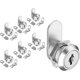 thumbnail image 1 of unique 6 Pack Cabinet Locks with Keys, 5/8" Cam Lock Keyed Alike, Mailbox lock, 1 of 5