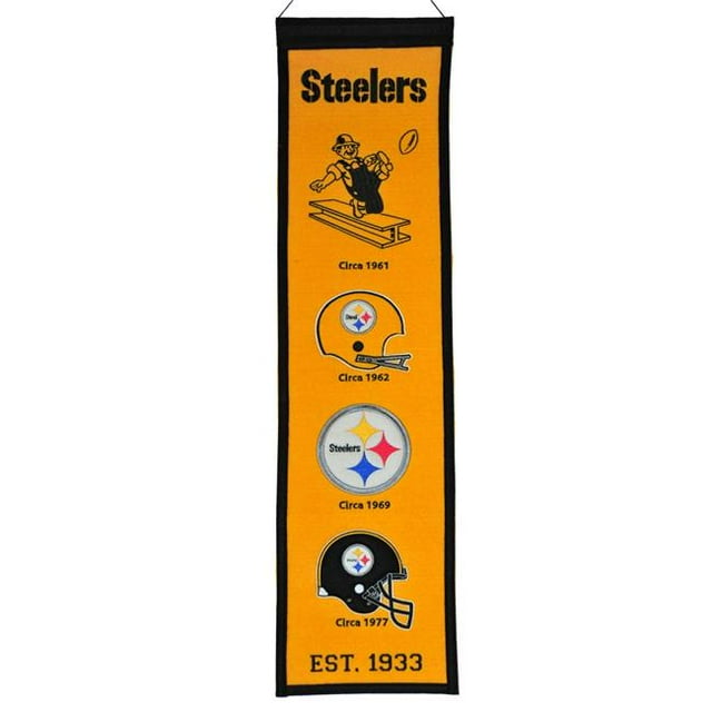 Winning Streak Sport 44212 Steelers Bannière