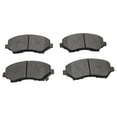 thumbnail image 4 of DAMAIJOY Brake Pad Set Kit Semi Metallic Front Semi-Metallic for Routan for C/V for Wrangler JK for Wrangler for Liberty for Nitro for Journey for Grand Caravan for Town & Country, 4 of 6