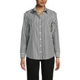 thumbnail image 2 of Lands' End Women's Tall Wrinkle Free No Iron Button Front Shirt, 2 of 3