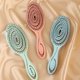 thumbnail image 4 of New Elastic Massage Comb Wet and Dry Hollow Out Soft Pins Styling Comb Hairdressing Hair Brush Anti-static Salon Styling Tools, 4 of 4