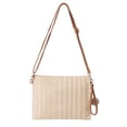 thumbnail image 4 of LAVA Straw Beach Bags Crossbody Bags for Women, Straw Raffia Clutch Handbag Purse for Summer (White), 4 of 9