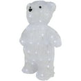 thumbnail image 5 of 16.5" LED Lighted Commercial Grade Acrylic Polar Bear Outdoor Christmas Decoration, 5 of 8